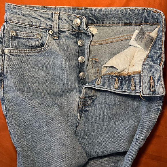 ultra high waist straight jean - Picture 5 of 6